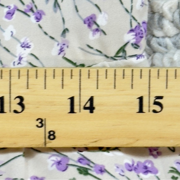 Chelsea28 Lavender Floral Sleeveless Maxi Dress Size Small‎ Flowy NEW - Picture 10 of 16